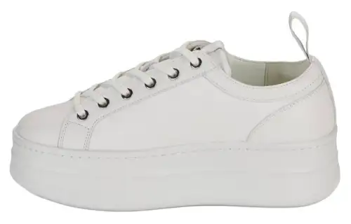 KARL LAGERFELD / Karl Lagerfeld Jeans Leather Low top Skateboard Shoes Women's White
