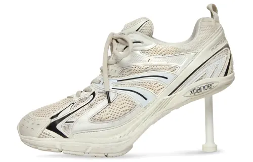 Balenciaga X Pander Sneaker Heels 'White' Women's