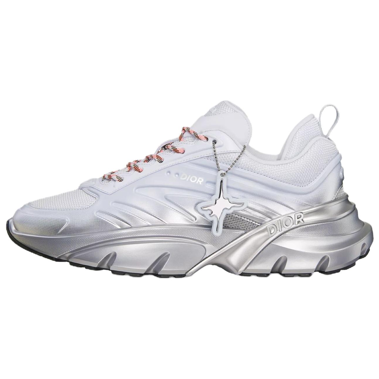 DIOR Lewis Hamilton B44 Blade Fabric Low top Chunky Sneakers Men's Gradient White Limited Edition Numbered Edition