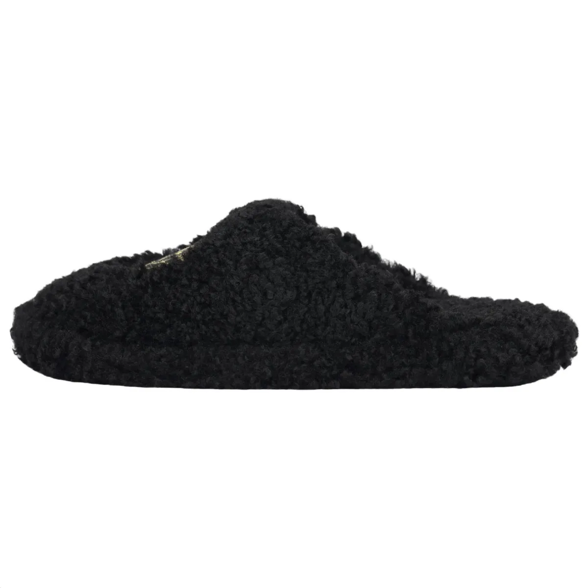 Balenciaga Furry Slide Slippers Women's Black