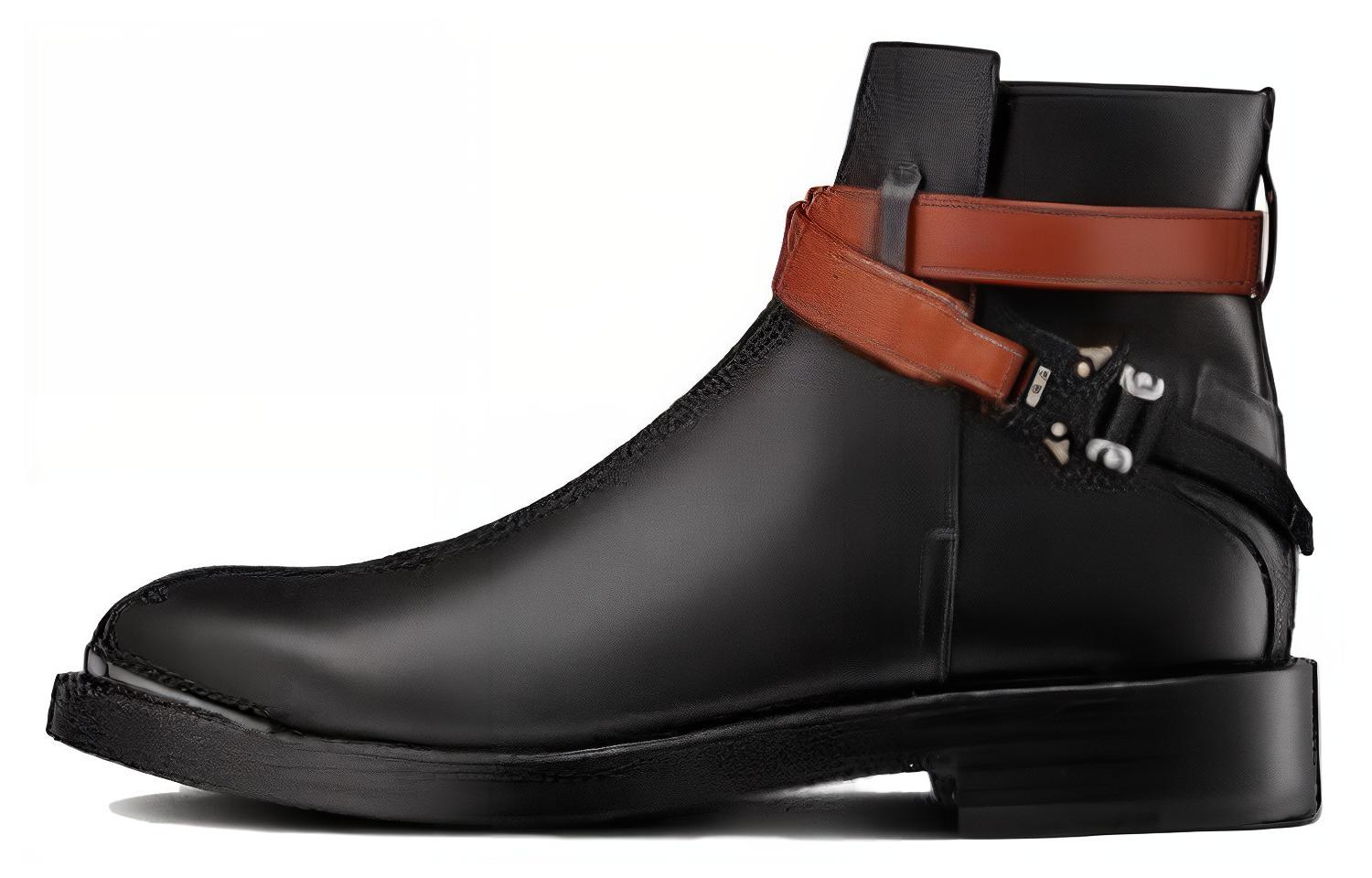 DIOR Dior Evidence Comfortable and Versatile Short Boots Men's Black