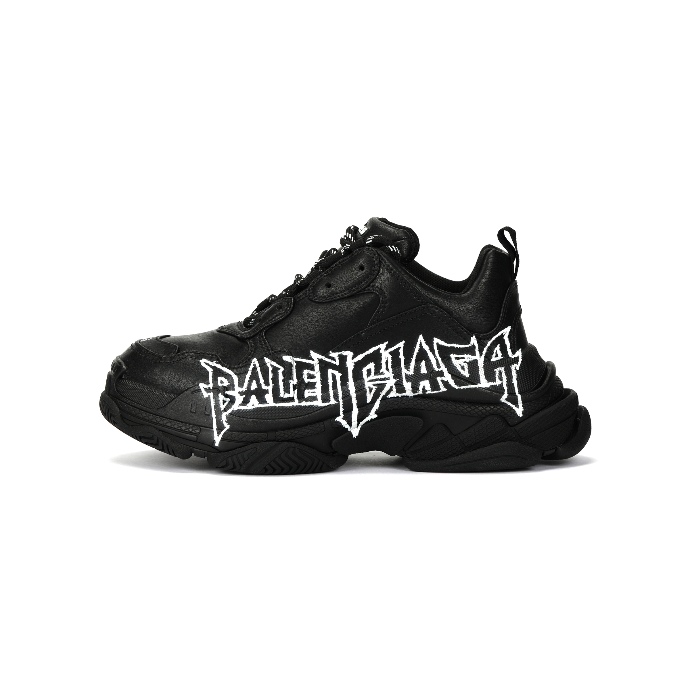 Мужские кроссовки Balenciaga Balenciaga Triple S (черные)