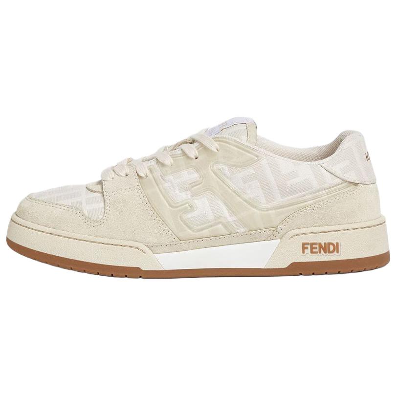 Мужские кеды Fendi Match (белые)