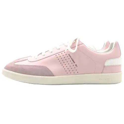 DIOR B01 German Army Trainers Cow Leather Low top Stylish Skateboarding Shoes Men's Pink