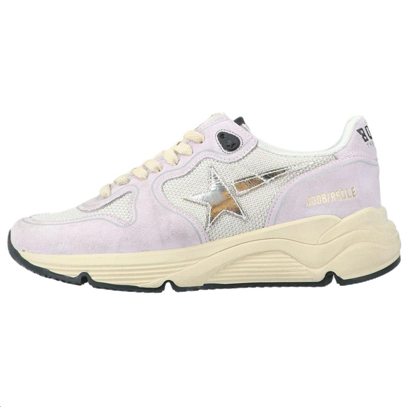 Женские кроссовки Golden Goose Running Sole (фиолетовые)