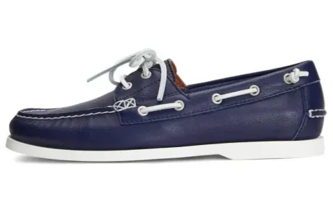 Polo Ralph Lauren Merton leather boat shoes