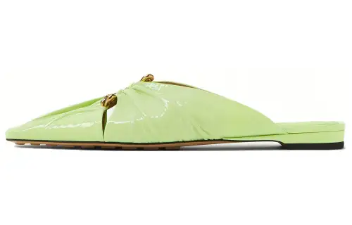 Bottega Veneta Closed Toe Slippers Women's Green