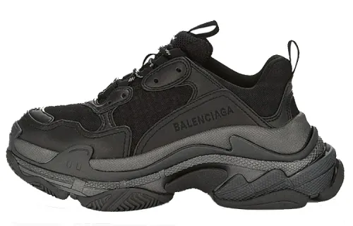 Balenciaga Women's Triple S Sneaker 'Black'