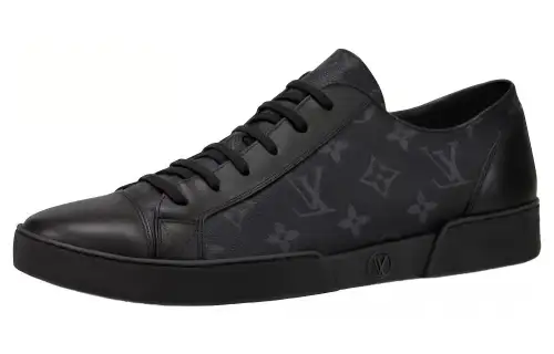 LOUIS VUITTON Tenis Match Up Sneakers 'Black Monogram'