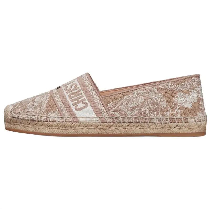 DIOR Dioriviera Granville Espadrilles Women's Beige