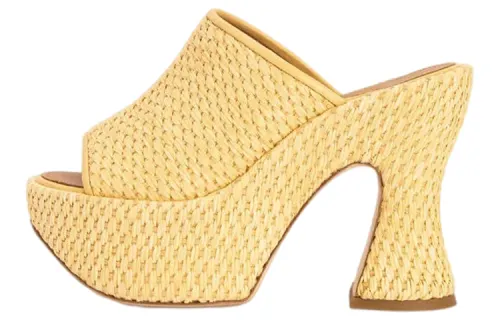 LOEWE Slide Slippers Women's Yellow