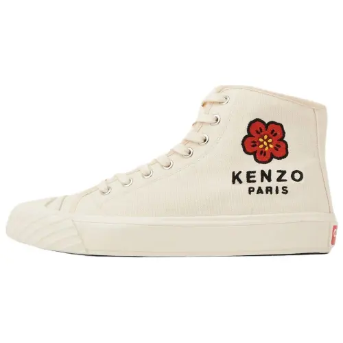KENZO Embroidered-logo Hi-top Sneakers