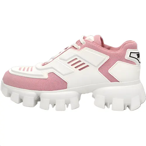 PRADA Cloudbust Thunder Leather Low top Casual Shoes Women's Pink