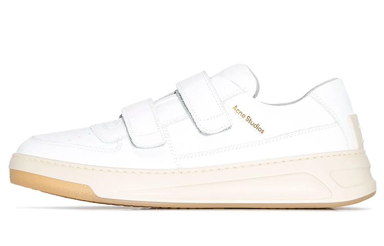 Acne Studios Minimalist Style Low top Casual Shoes Women's White