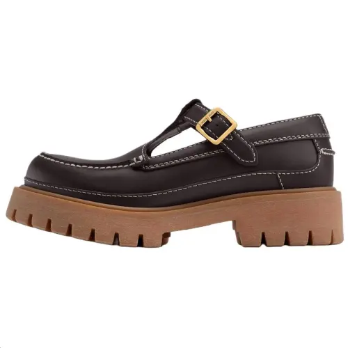 LOUIS VUITTON Remix Cow Leather Casual Shoes Men's Brown