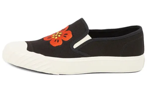 KENZO Embroidered-logo Slip-on Sneakers