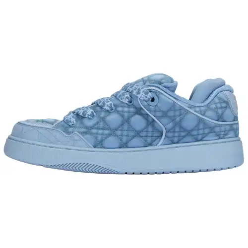 DIOR B9S Skater Erl Blue Kumo Cannage Satin