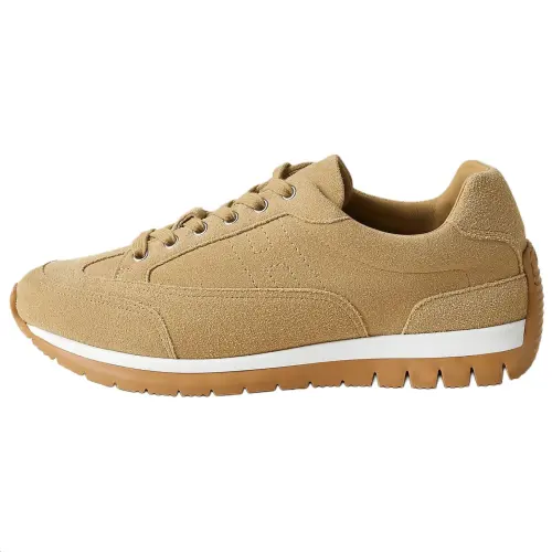 HERMES Libera Low top Casual Shoes 3.5cm Men's Beige