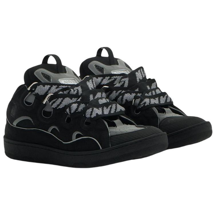 Lanvin Curb Sneaker Black Grey