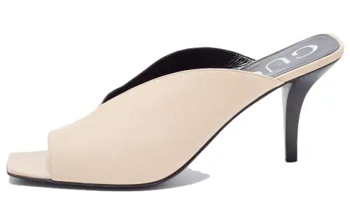 GUCCI Slide Slippers Women's Light Pink