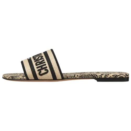 DIOR Dway Slide Slippers Women's Beige
