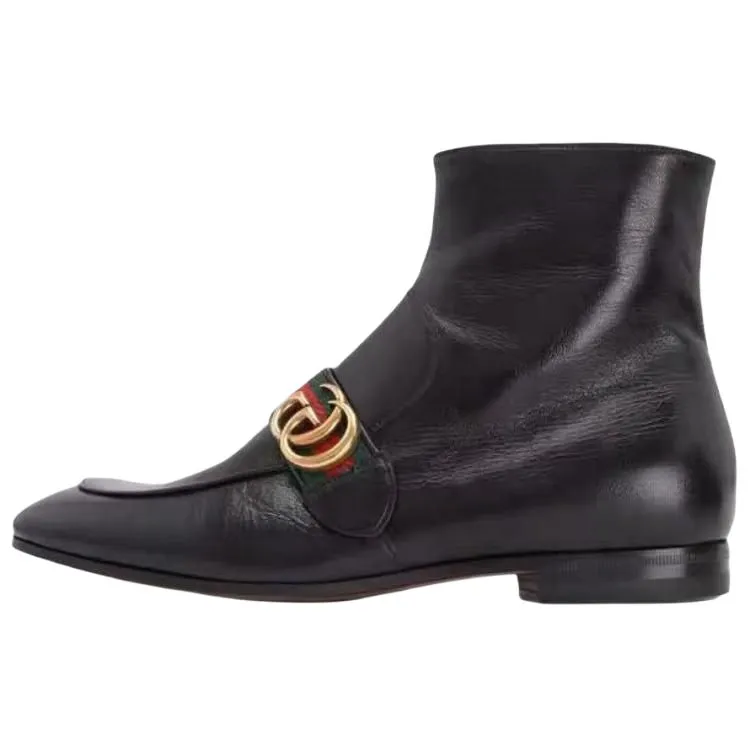 GUCCI Ankle Boots Men's Black
