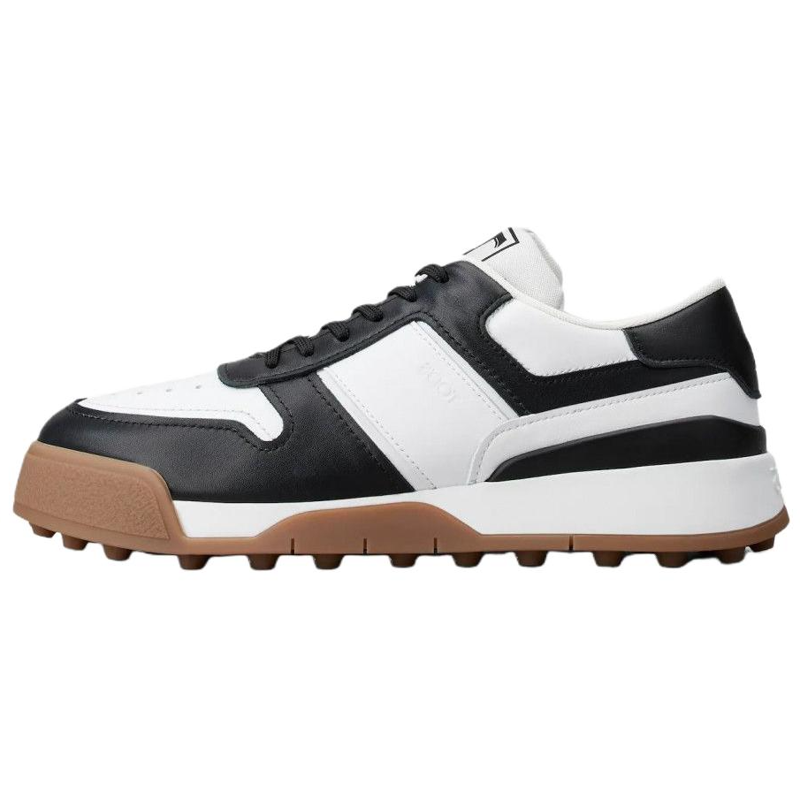 TOD'S Panelled Lace Up Sneakers