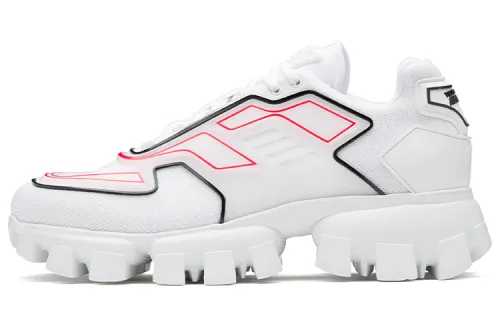 PRADA Cloudbust Thunder Knit 'White Red'
