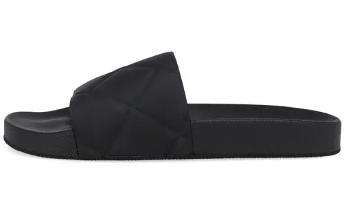 Bottega Veneta Quilted Slides Black