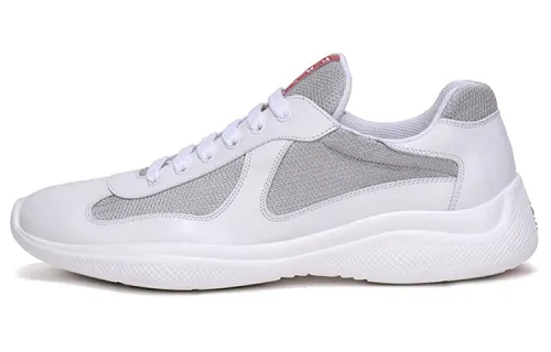 PRADA America's Cup Casual Shoes Men's Low Top White