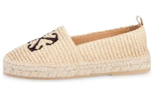 OFF-WHITE Arrow raffia espadrilles Women's