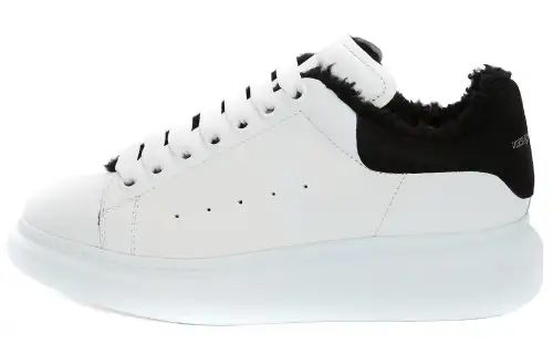 Alexander McQueen Oversized Sneaker 'White Black' Women's