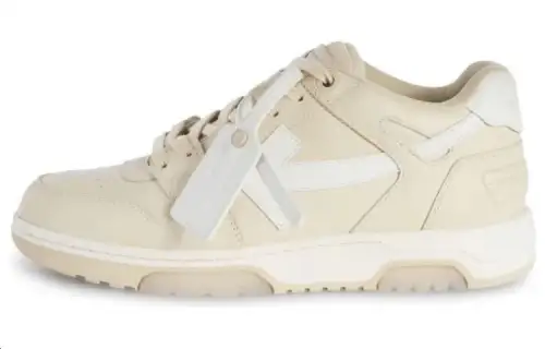 OFF WHITE Out Of Office Leather Sneakers