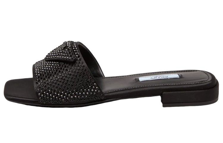 Женские сабо Prada (черные)
