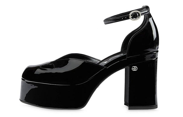 Женские туфли Gucci Pumps (черные)