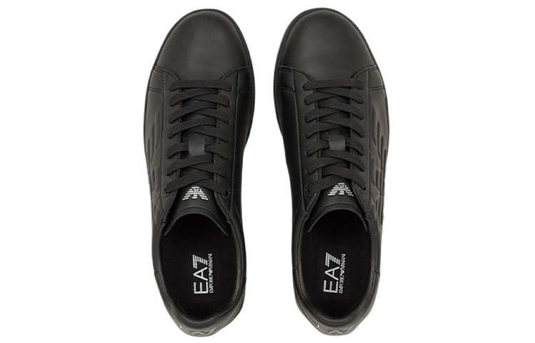 Ea7 EMPORIO ARMANI Logo Embossed Classic Cc Sneakers
