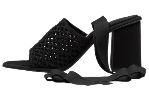 MIU MIU Stylish Sandal Women's Black