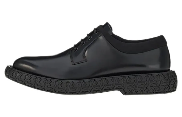 FERRAGAMO Mark Leather Derby Shoes