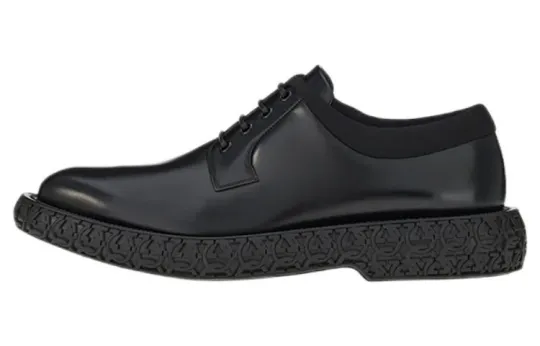 FERRAGAMO Mark Leather Derby Shoes