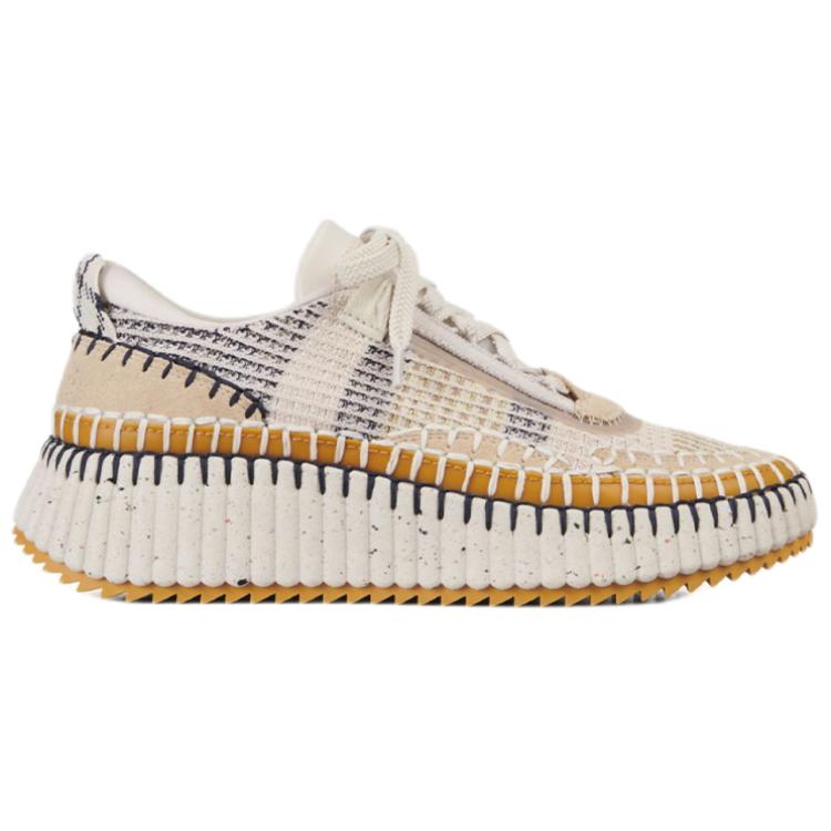Chloe Nama Low top Casual Shoes Unisex Beige