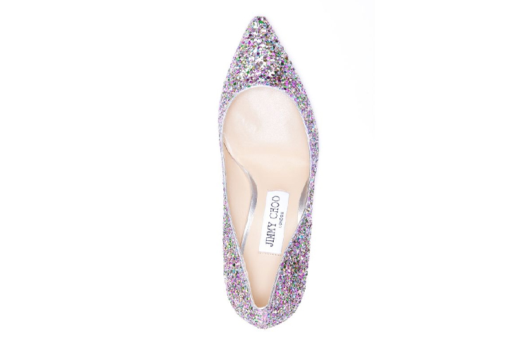 Jimmy Choo Romy Leather Slim Heel High Heels 6cm Women's Multicolor