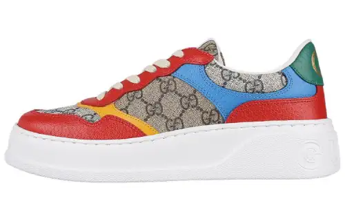 Gucci Gg Sneaker 'Beige Red Blue'