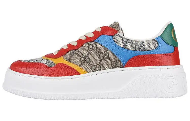 Gucci Gg Sneaker 'Beige Red Blue'