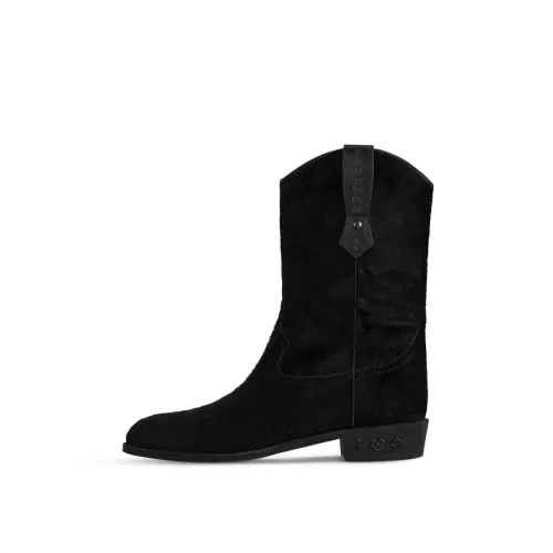 LOUIS VUITTON Rider Ankle Boots Men's Black