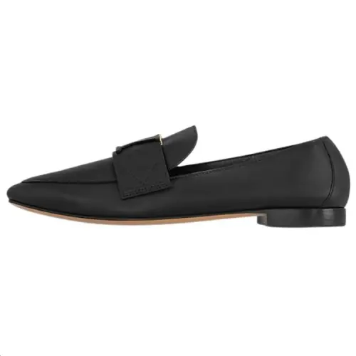 LOUIS VUITTON Capri Loafers Women's Black