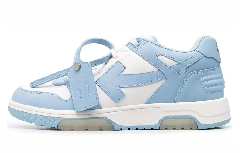 OFF WHITE Out Of Office Calf Leather 'White Blue'