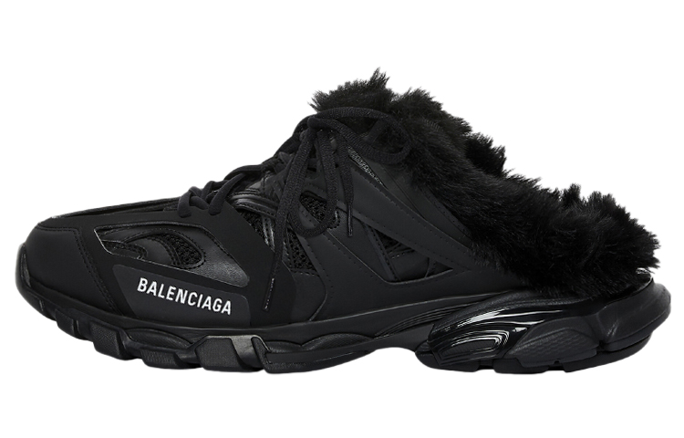 Мужские сабо Balenciaga Track (черные)