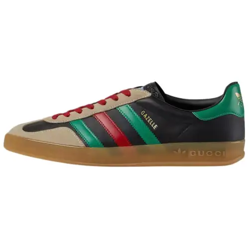 Gazelle Adidas x Gazelle Gucci 'Black Green Red'