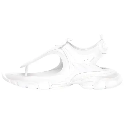 Balenciaga Track Thong Sandal White Women's