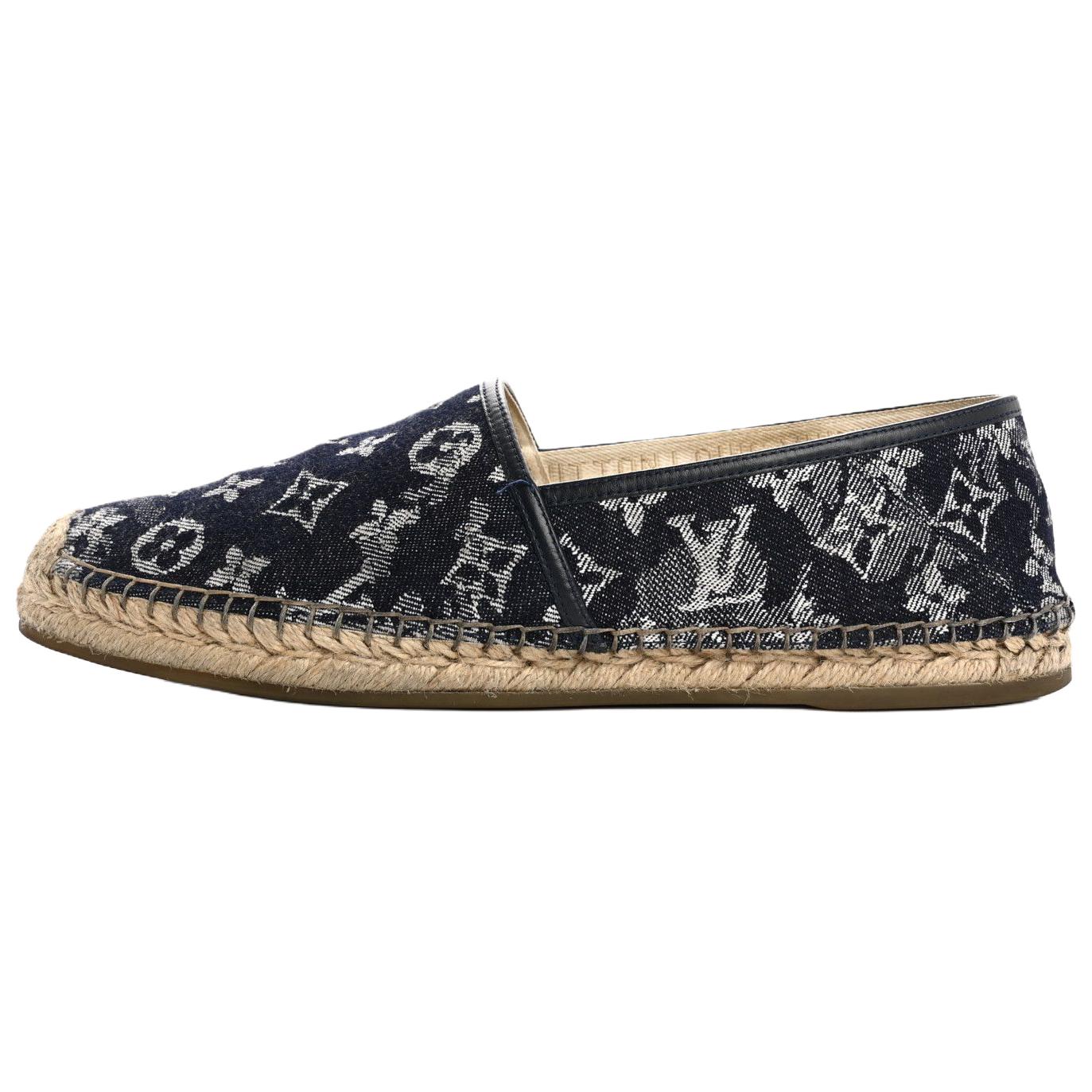 LOUIS VUITTON Waterfall Shoes 'Destroyed Denim Monogram'